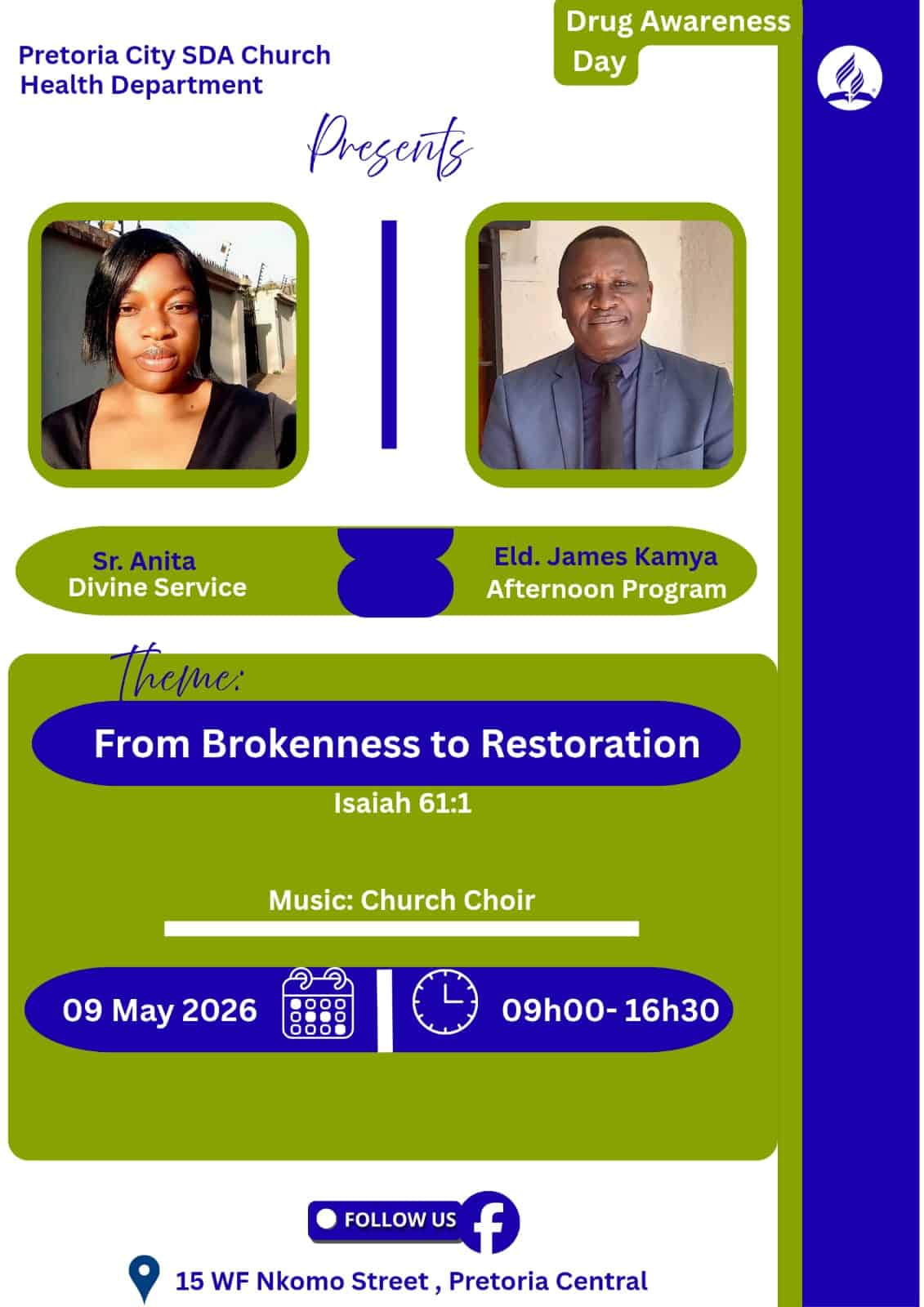 Sabbath Program - 09 May 2026